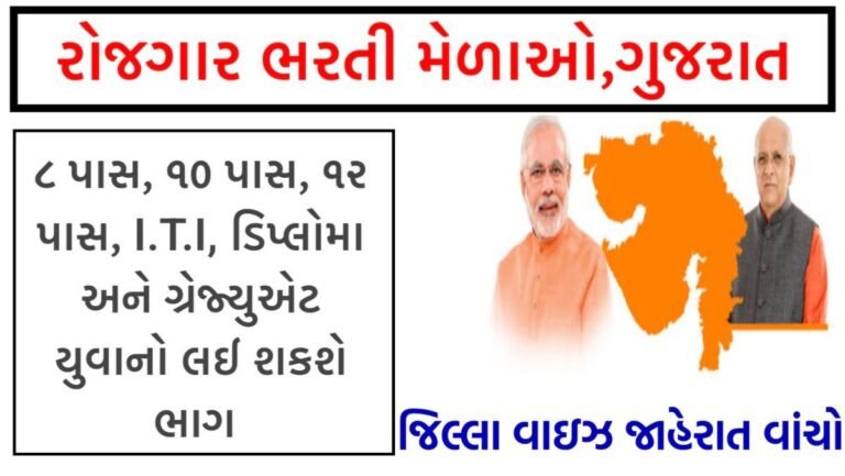 Gujarat Rojgar Bharti Melo 2022