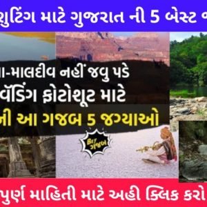 Top five Pre Wedding Venues in Gujarat.