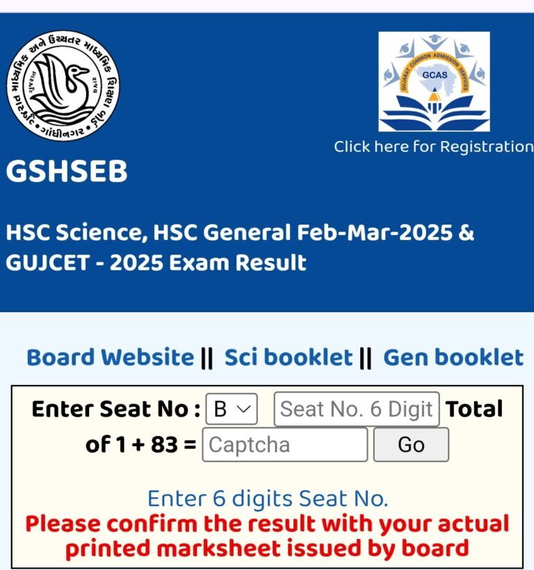 Ssc Gujrat Result 2025 On Wats App