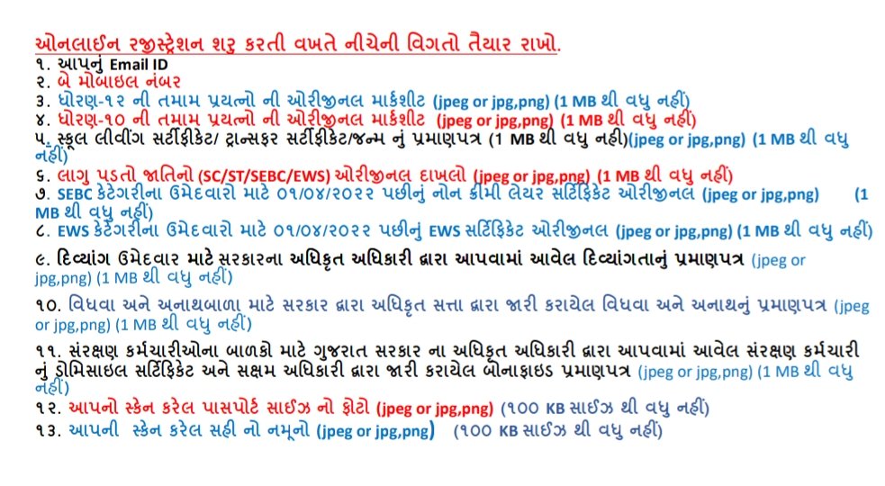 Gujarat Nursing Admission 2025