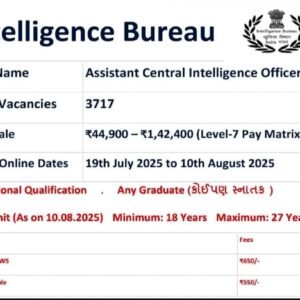 IB Recruitment 2025