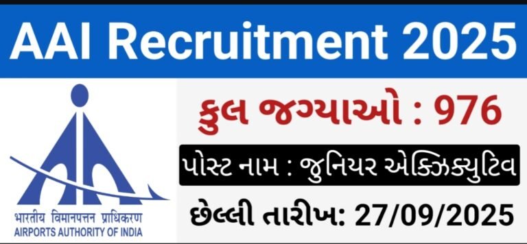 Airports Authority of India Recruitment 2025
