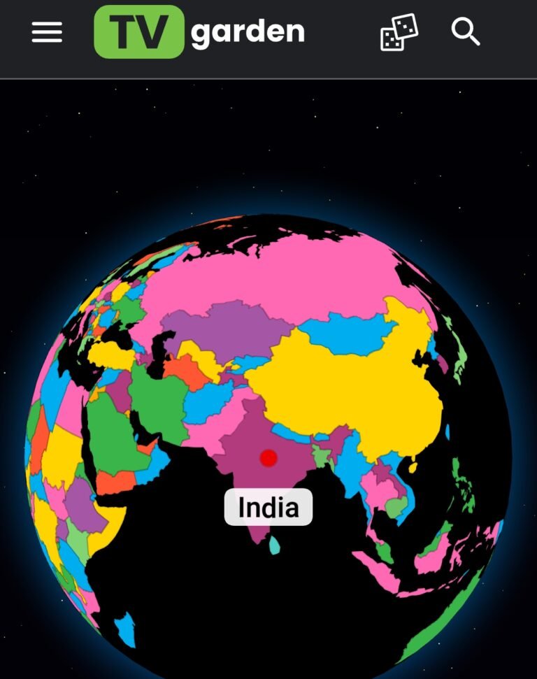 Tv Garden Application Watch Tv Channel Free