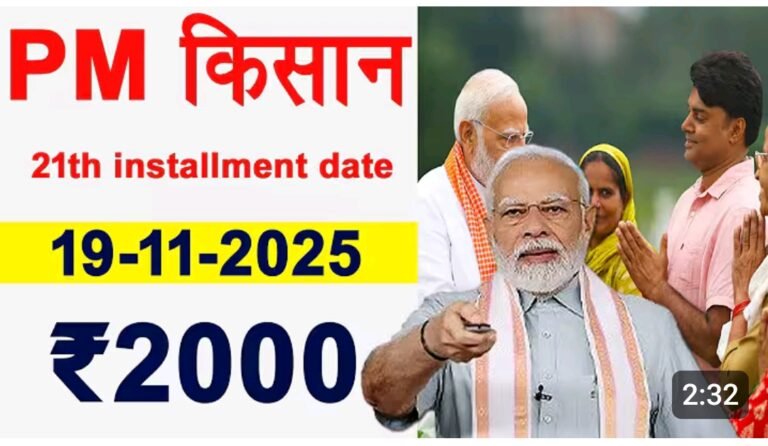 Pm Kishan 21th Installment