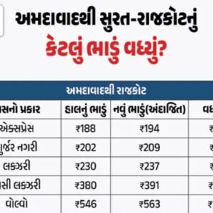 S.T. Bus Fare Increase 2025