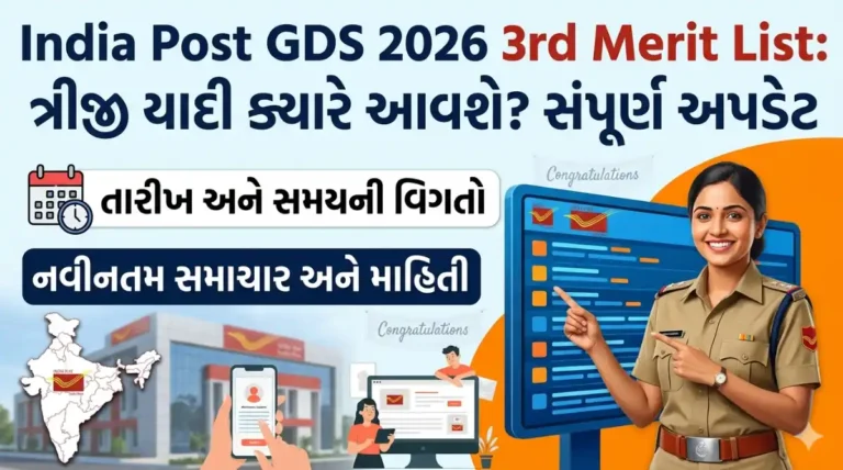 India Post GDS 2026 3rd Merit List
