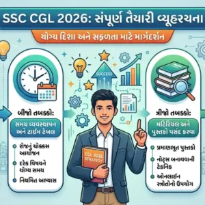 SSC CGL Complete Preparation Strategy 2026 તૈયારી કેવી રીતે કરવી?