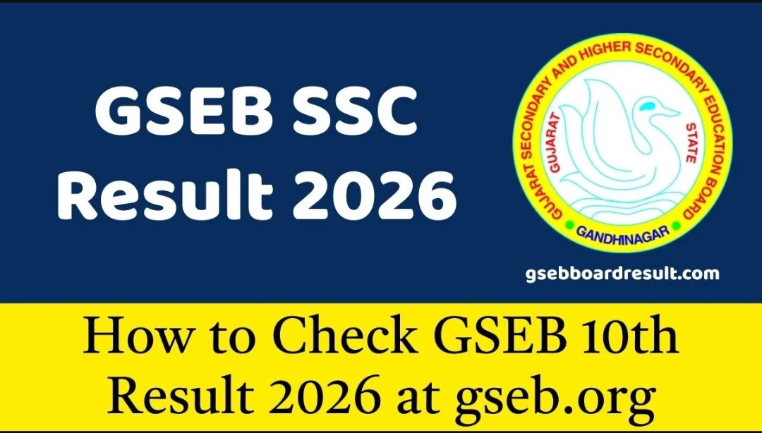 10th Ssc Result 2026 @gseb.org